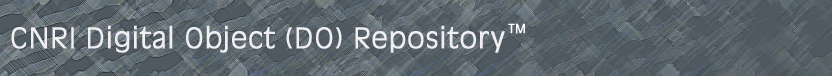 CNRI DO Repository